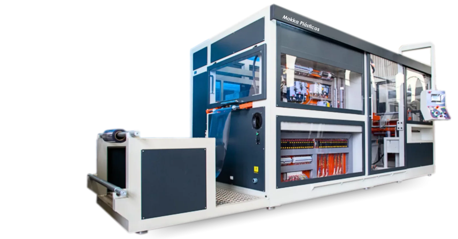 Equipamento industrial de termoformagem